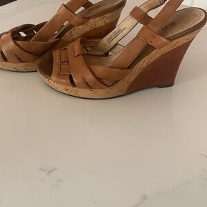 BP Women's Tan Slingback Sandals
